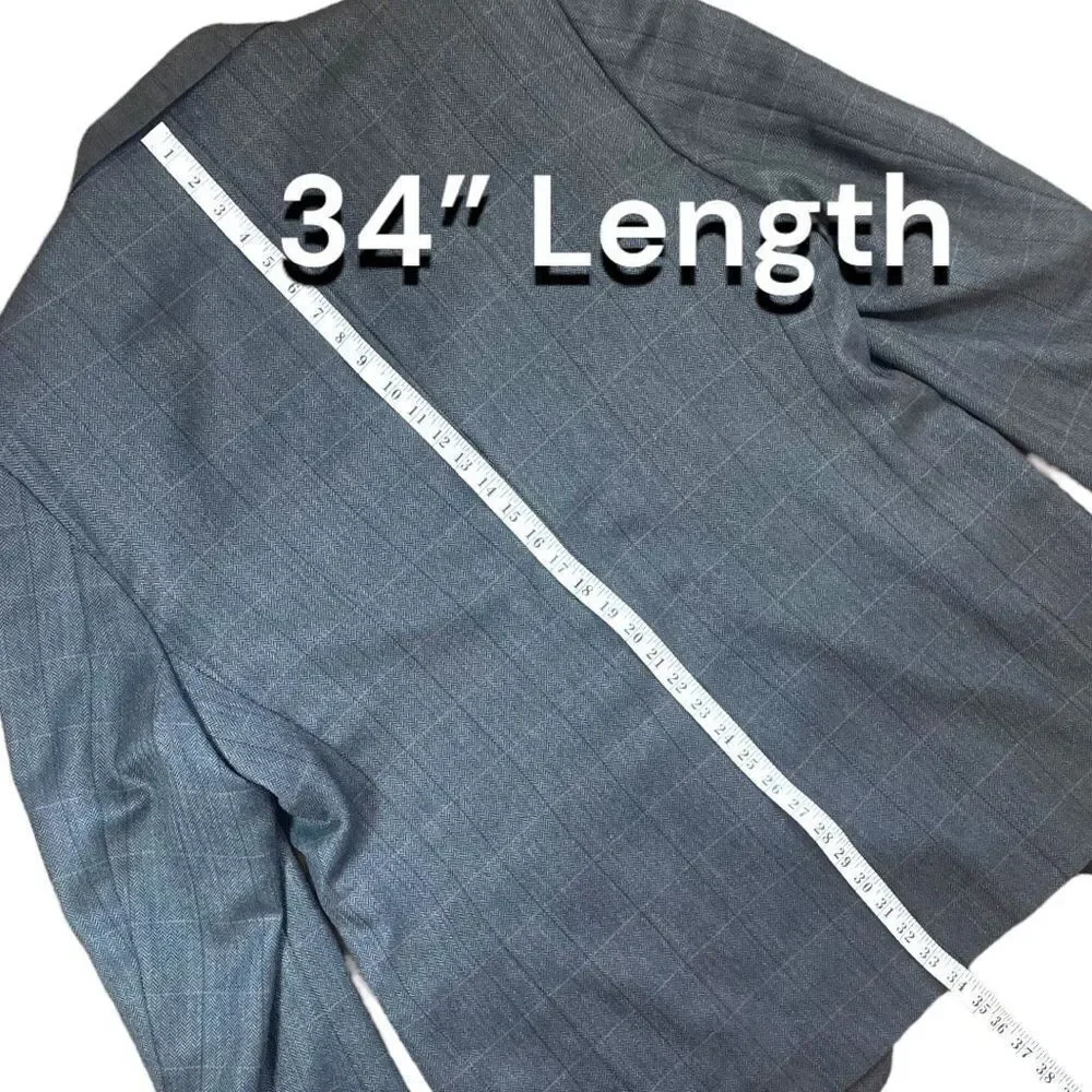 Haggar Collection Grey Suit  Jacket